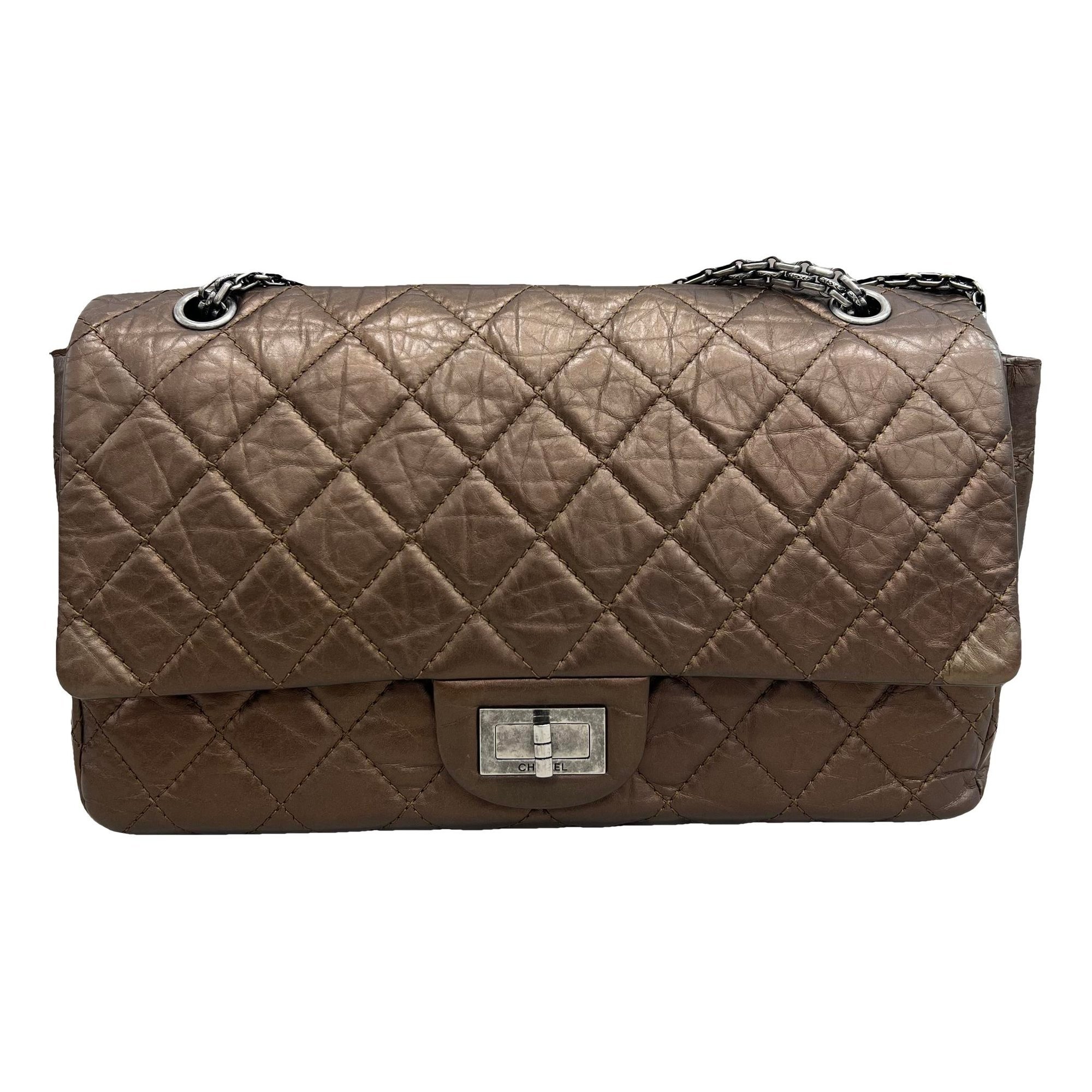2.55 leather handbag