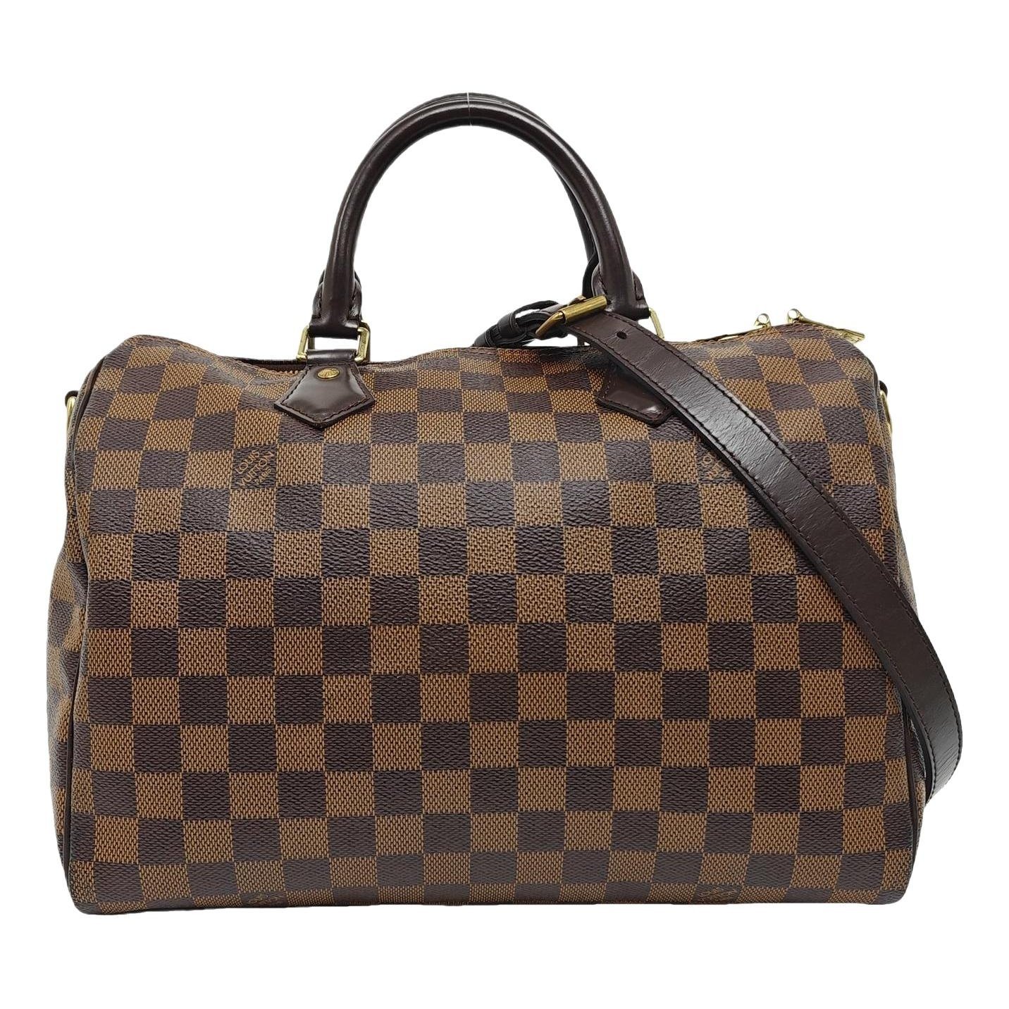 Nano Speedy / Mini HL leather handbag