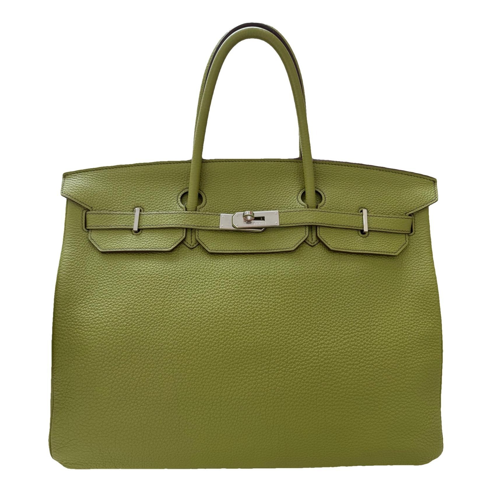 Birkin 40 leather handbag