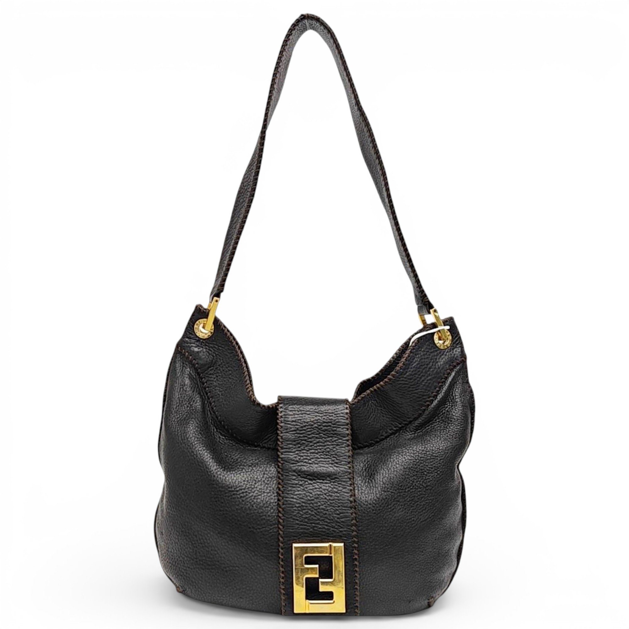 Leather tote
