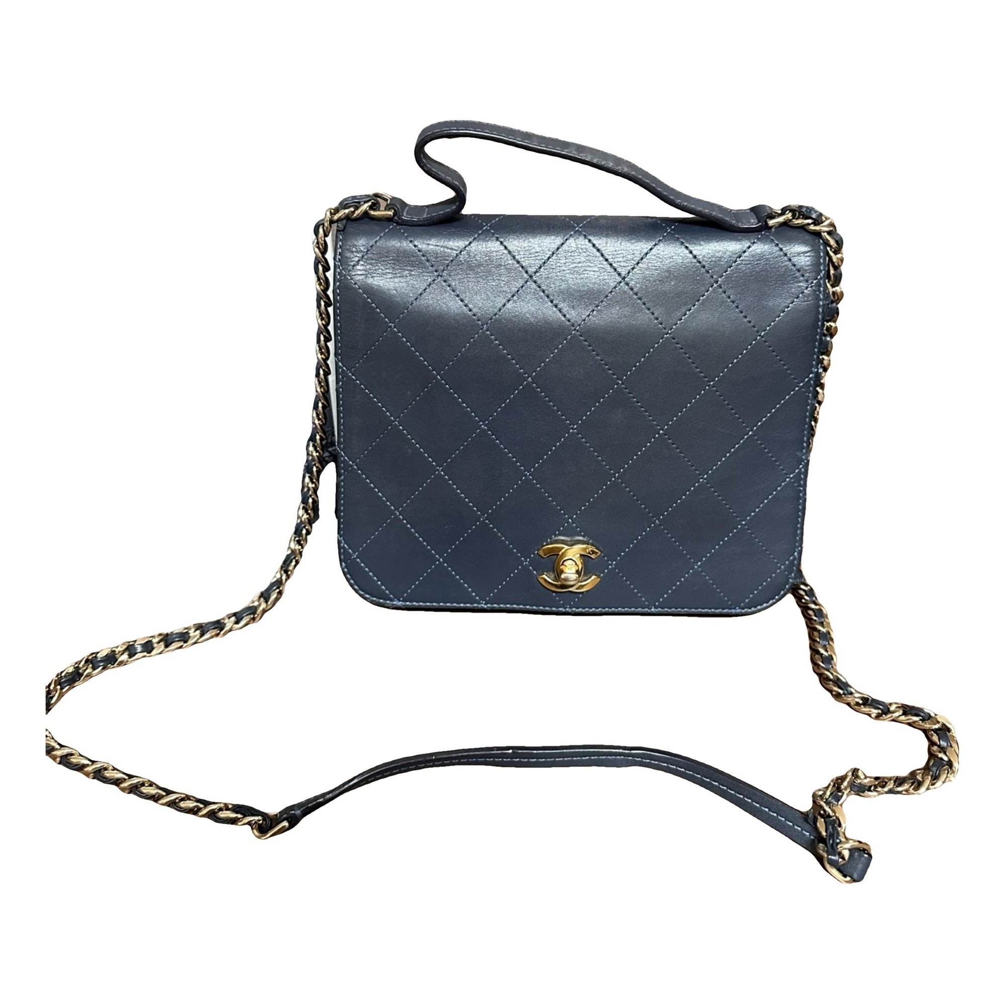 Timeless Classique Top Handle leather handbag