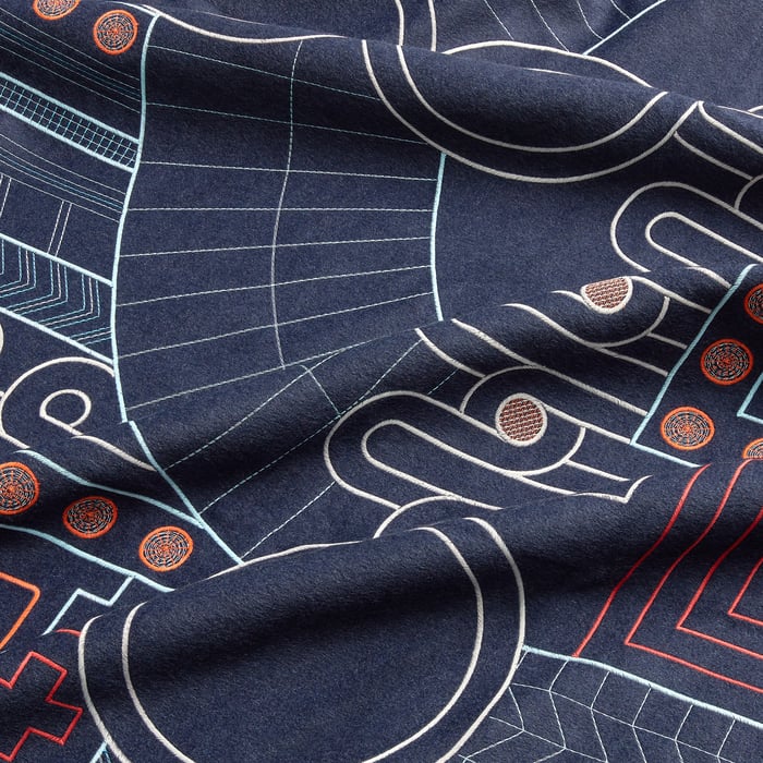 Midnight Fete Au Faubourg Blanket