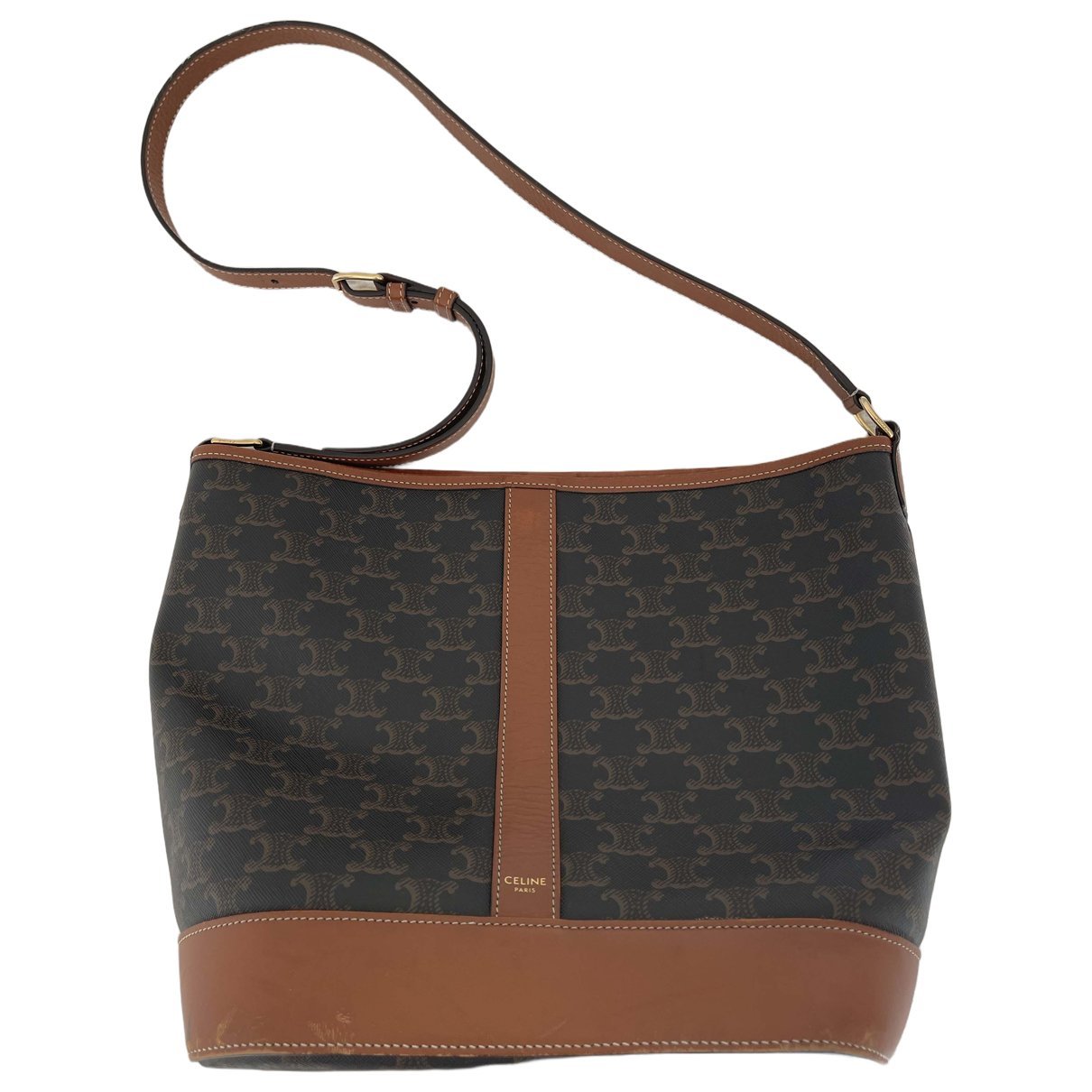 SAC SEAU leather handbag