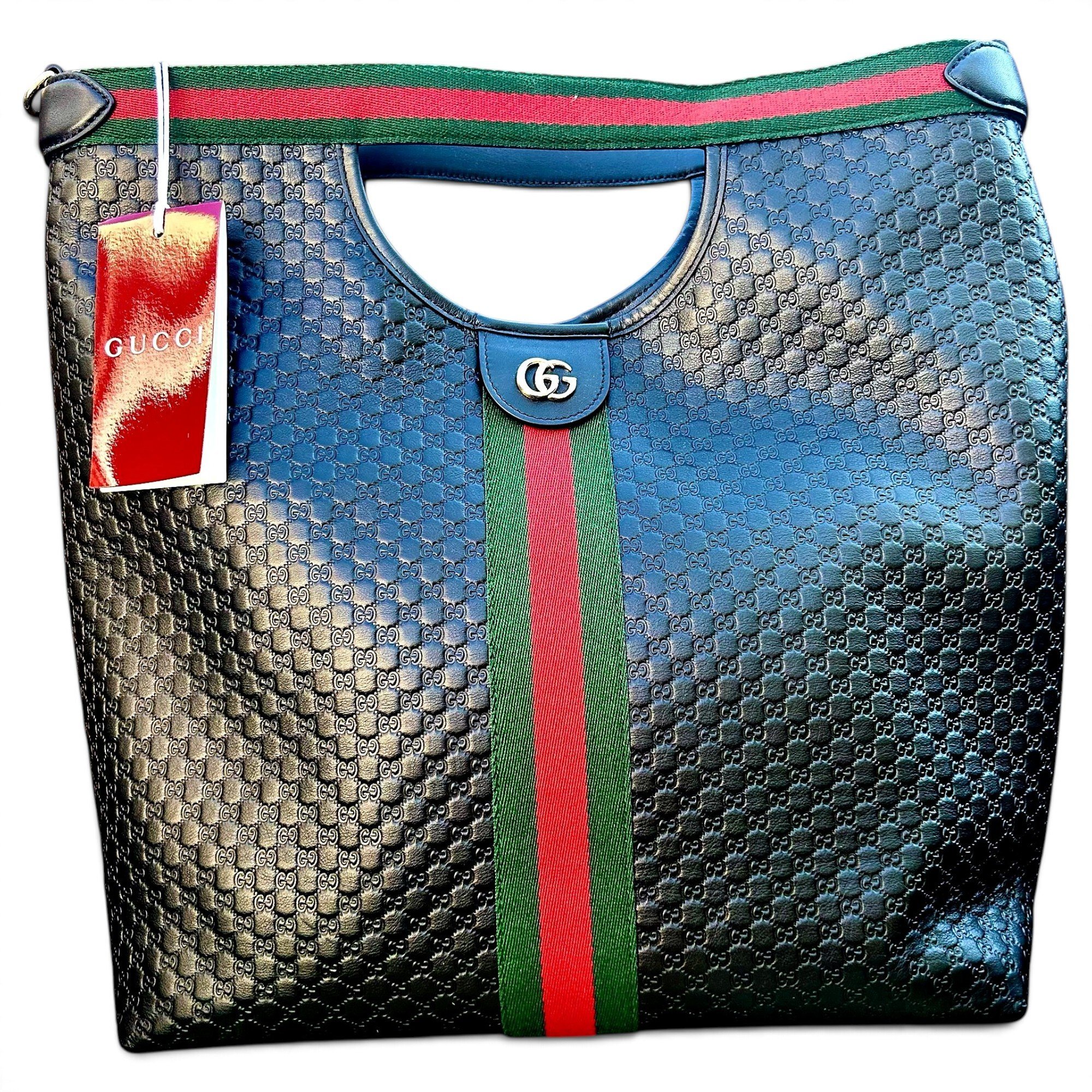 Gucci Giglio leather tote