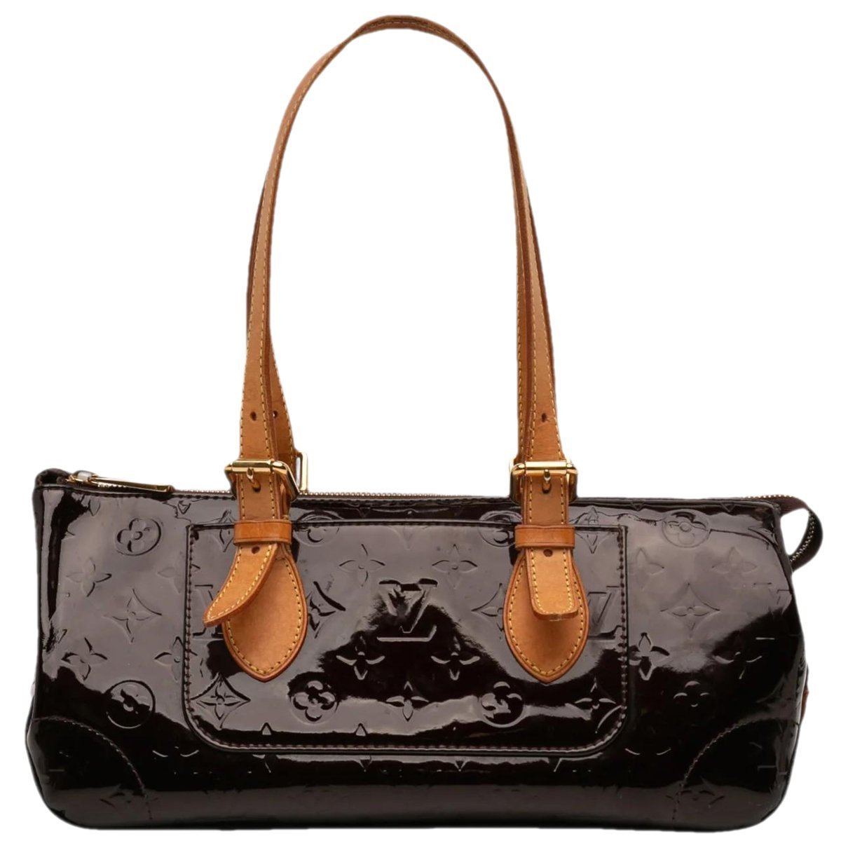 Rosewood leather bag