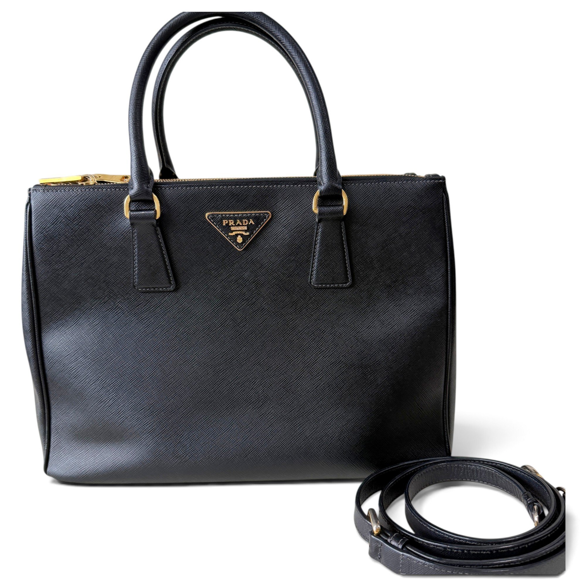 Galleria leather handbag