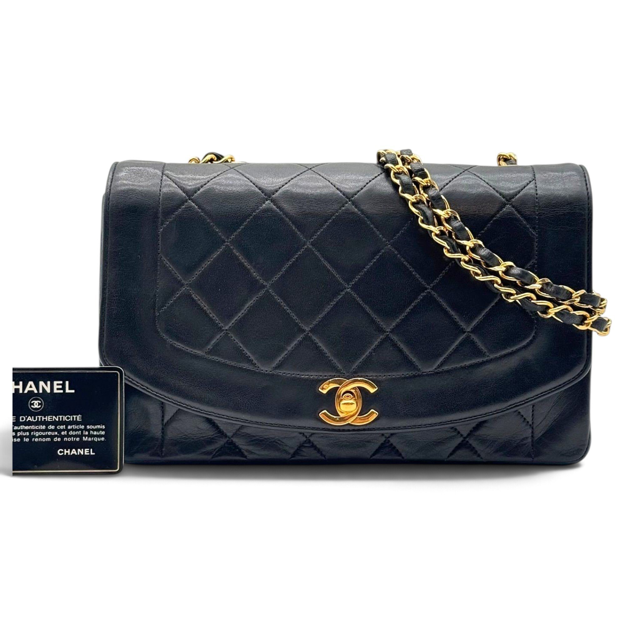 Diana leather handbag