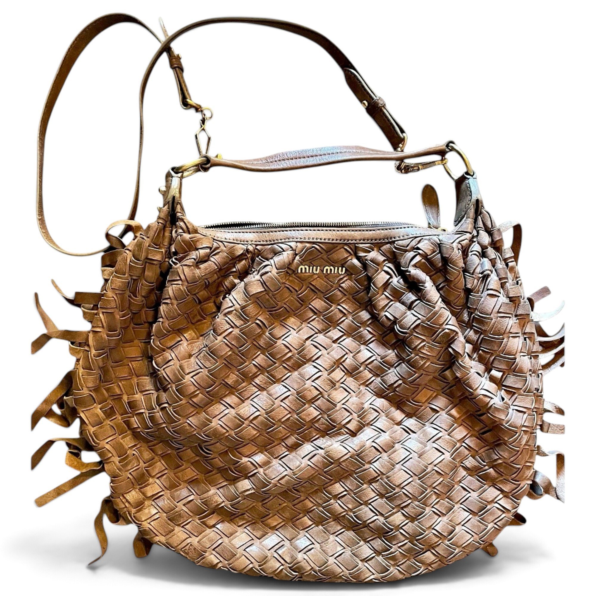 Vitello leather tote