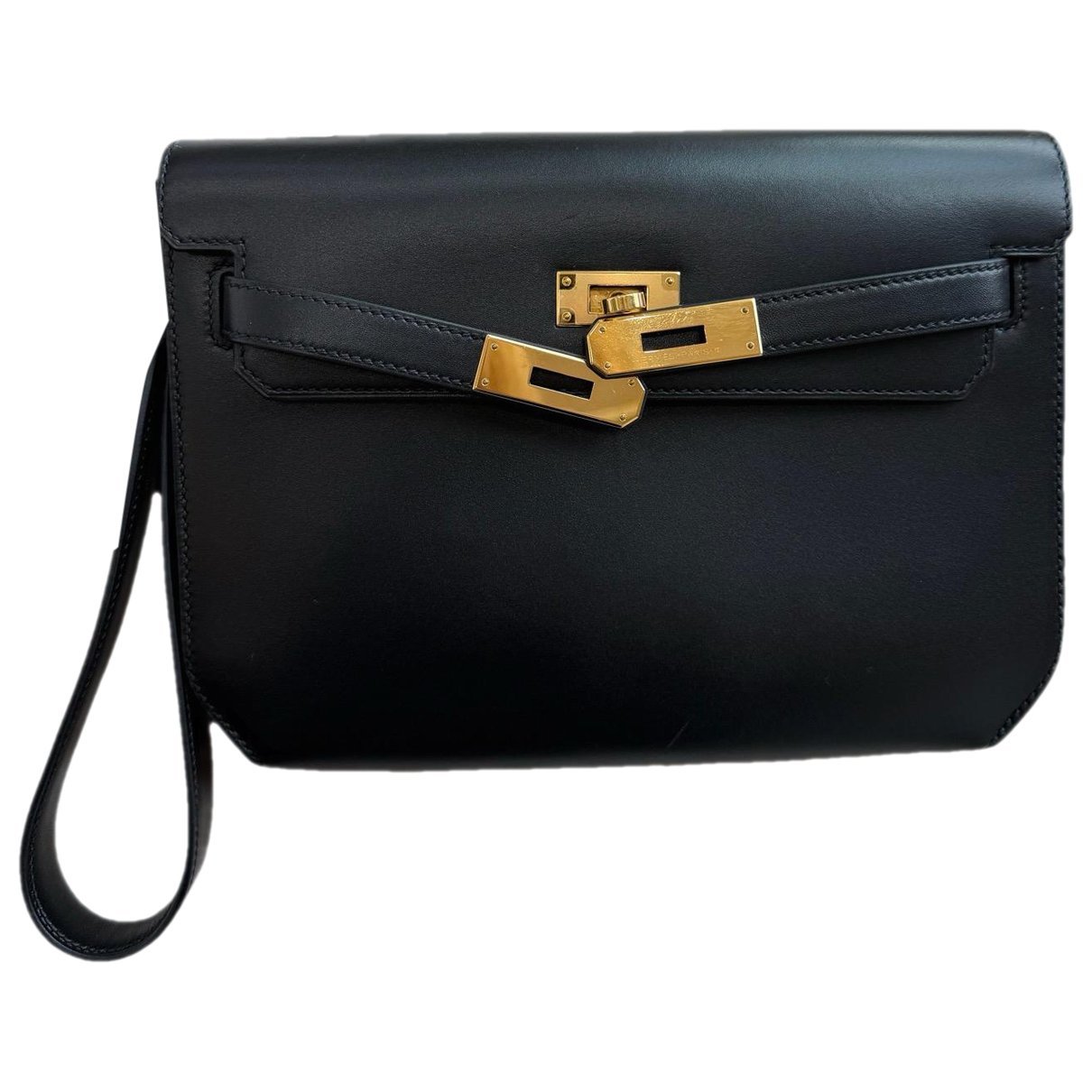 Kelly Dépêches leather clutch bag