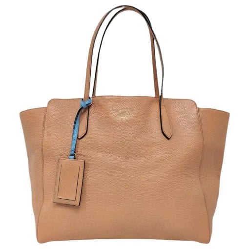 Swing leather handbag