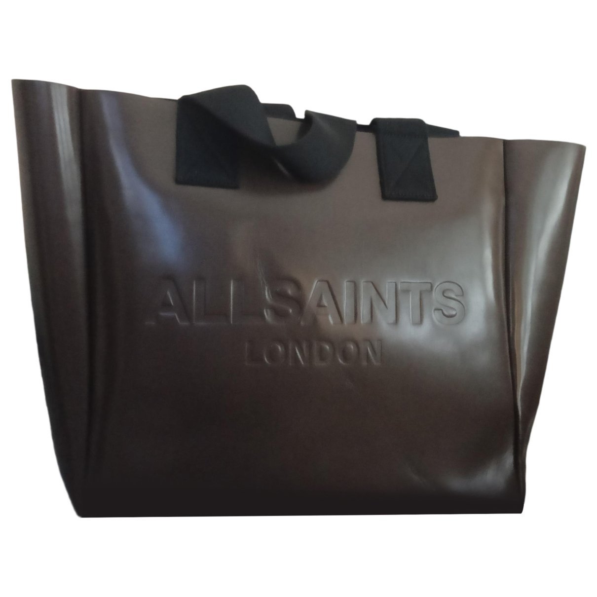 Leather tote