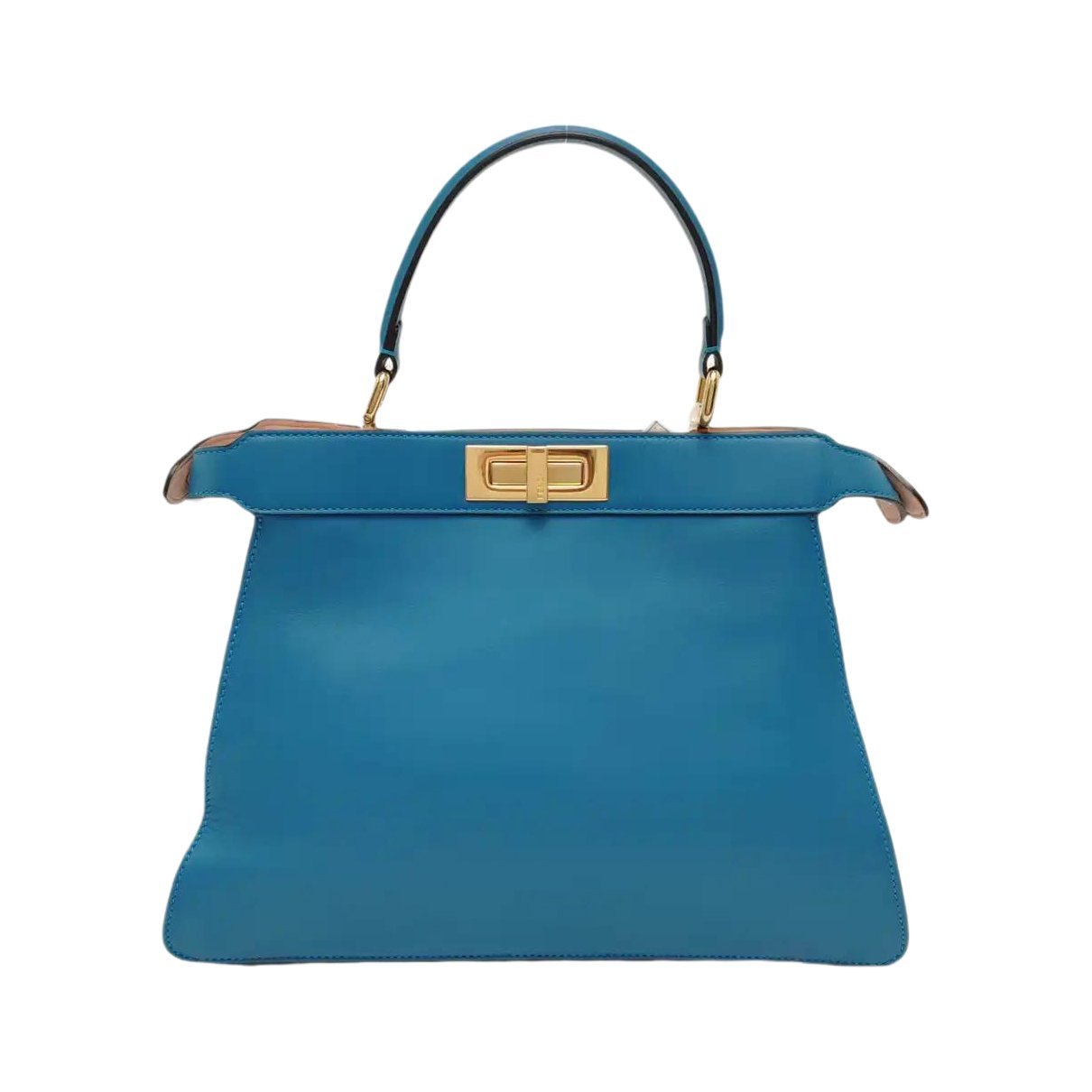 Peekaboo leather handbag