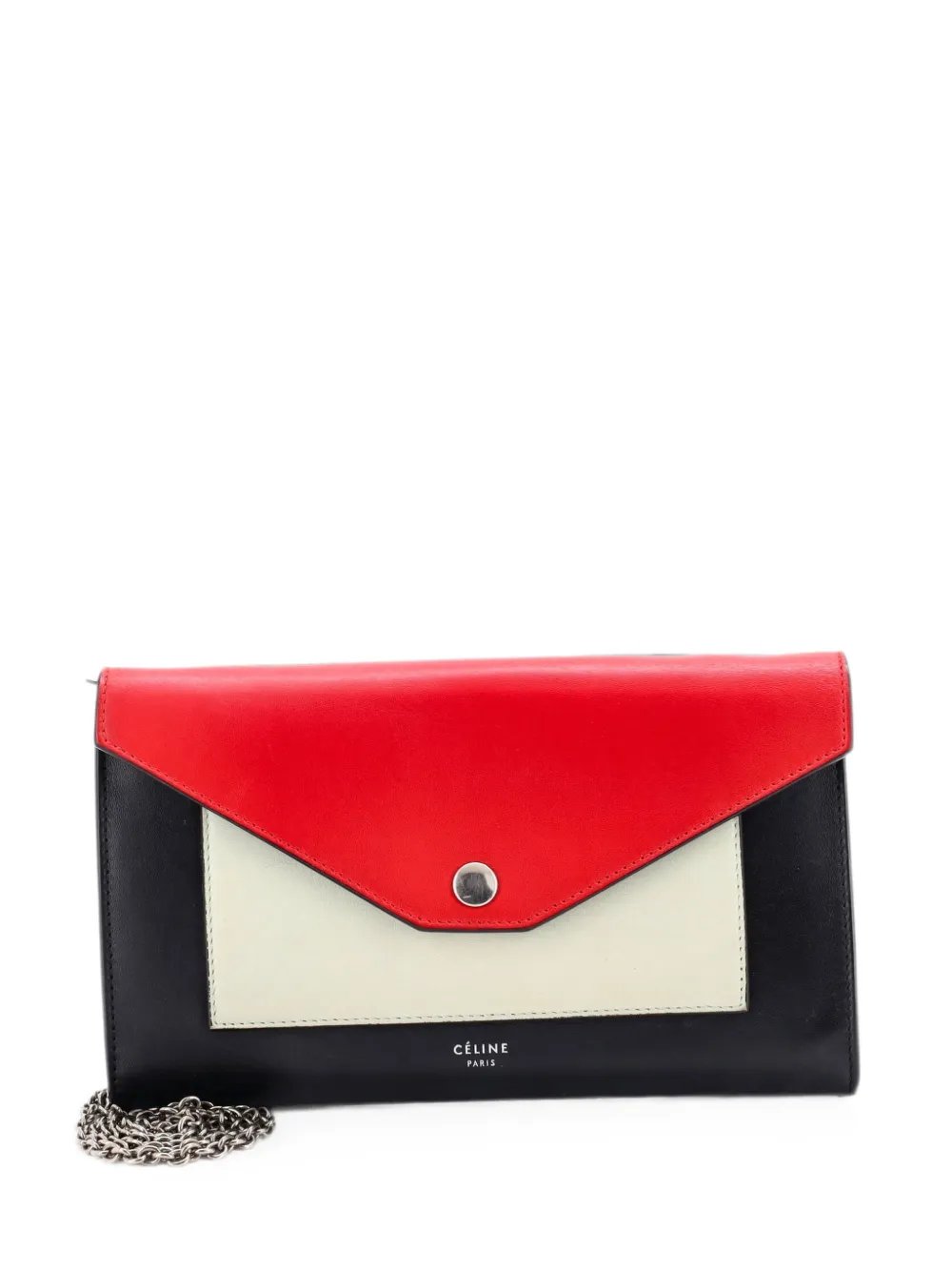 Pocket Envelope Leather Small shoulder bag