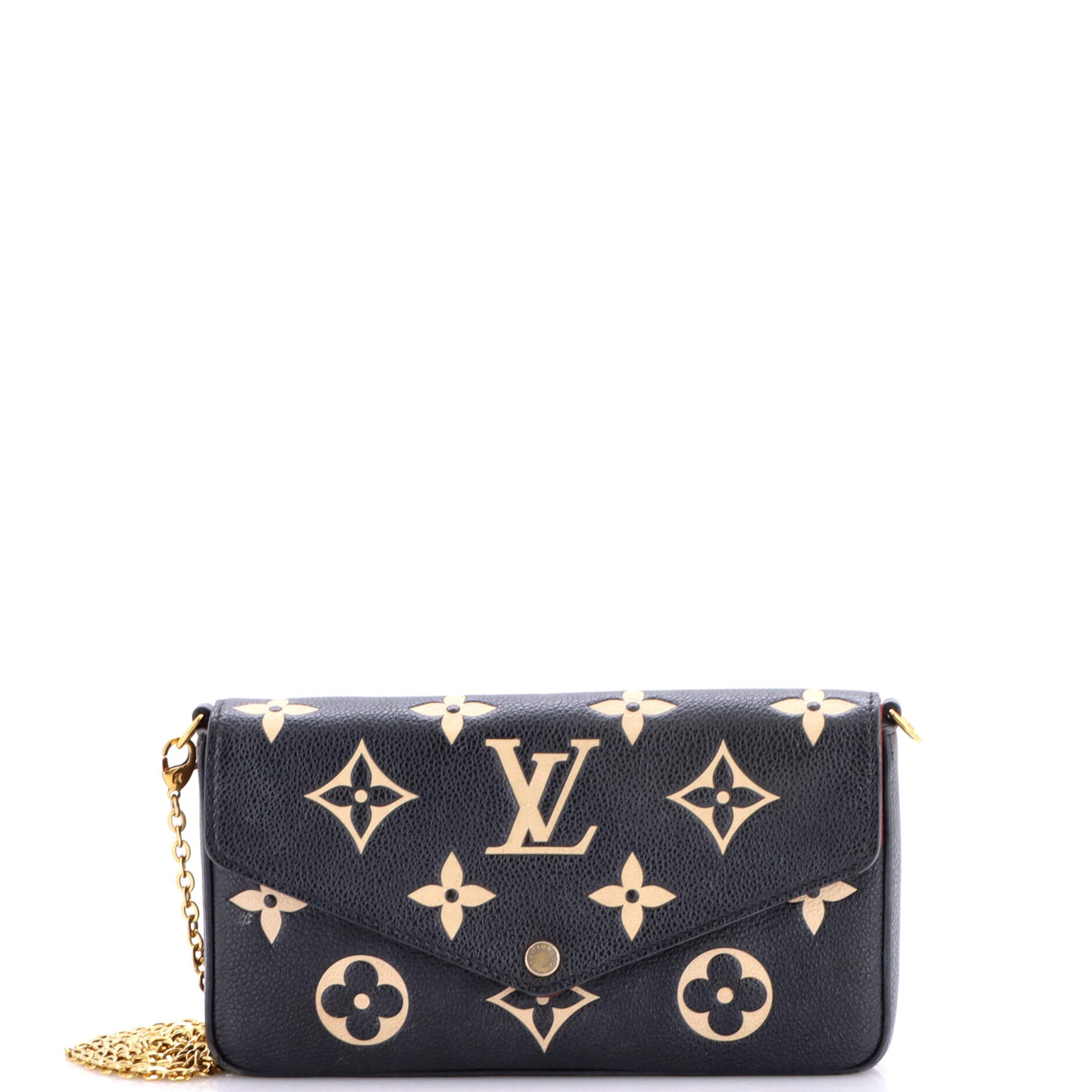 Felicie Pochette Bicolor Monogram Empreinte Giant