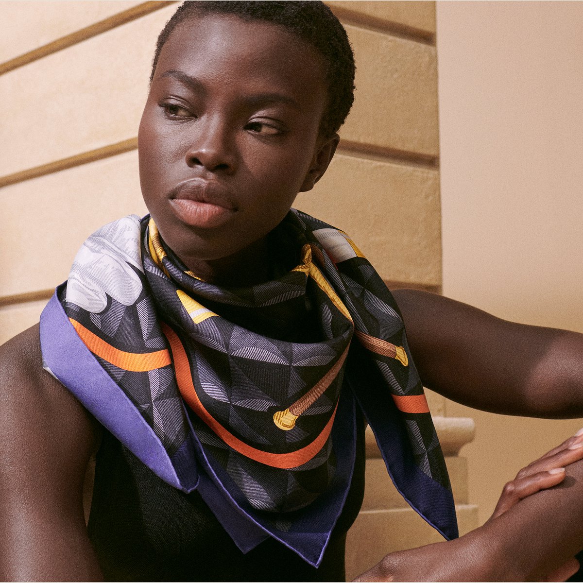 Lenço 90 Beauté Composée