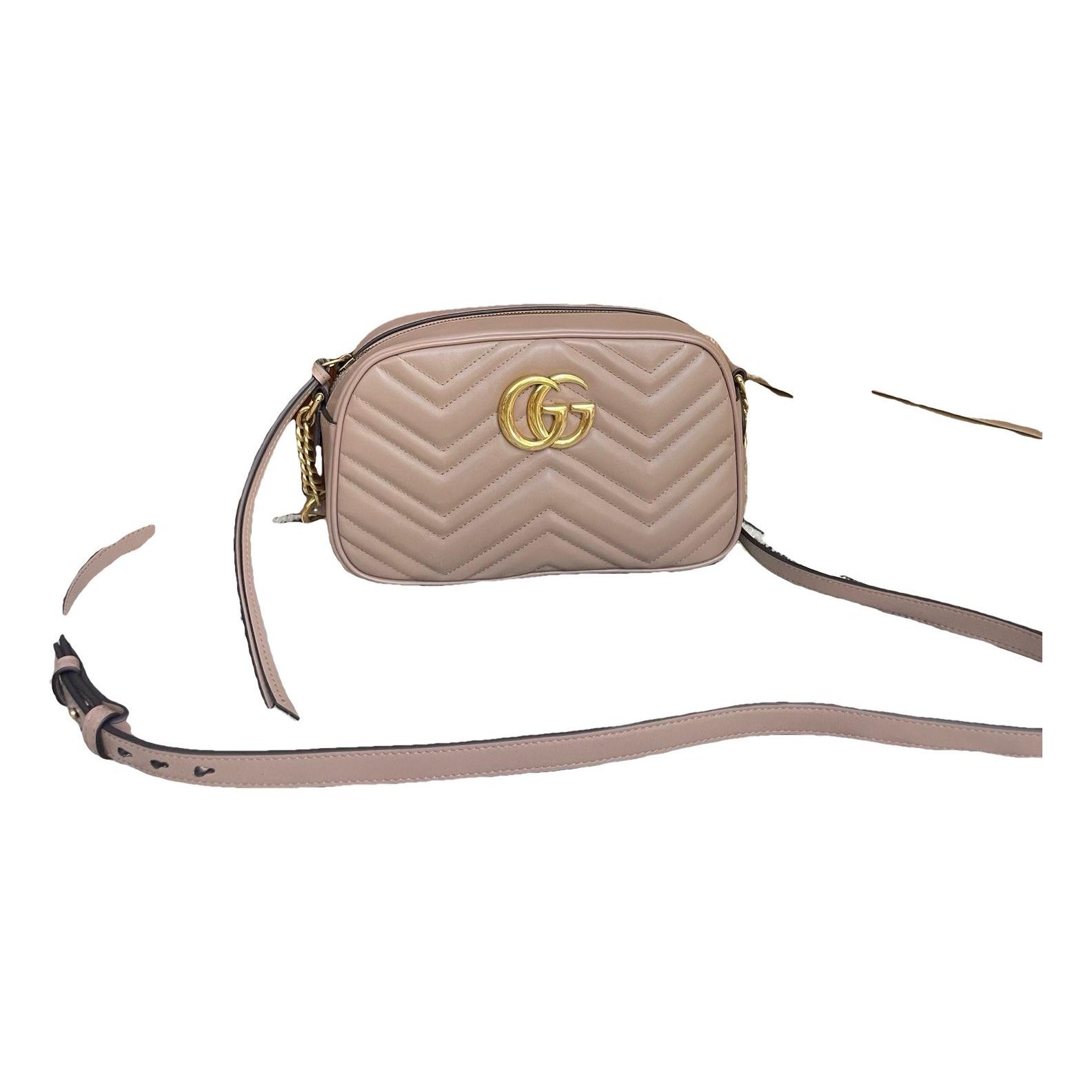 GG Marmont Oval leather handbag