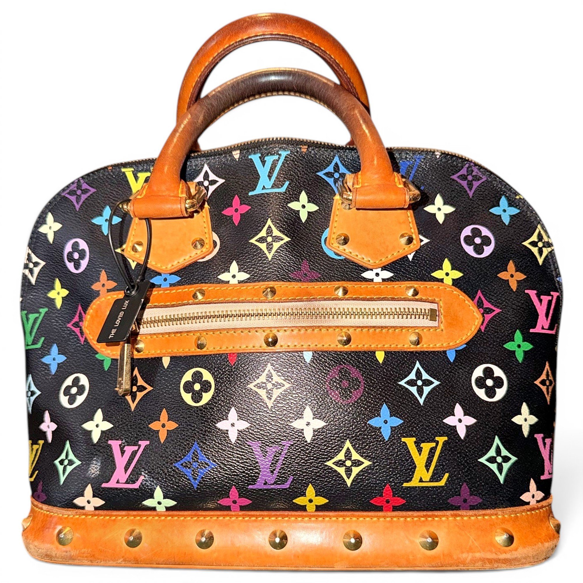 Alma leather handbag