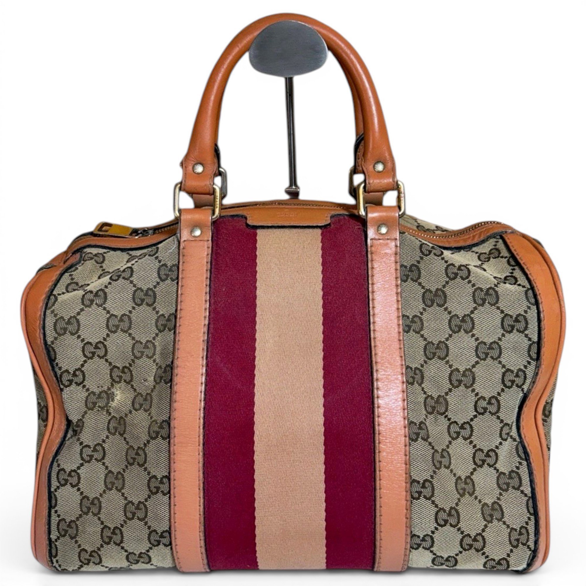 Boston cloth handbag