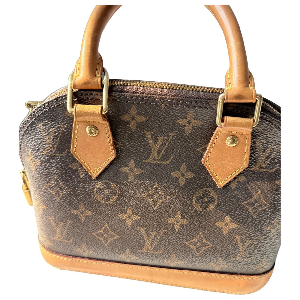 Alma leather handbag