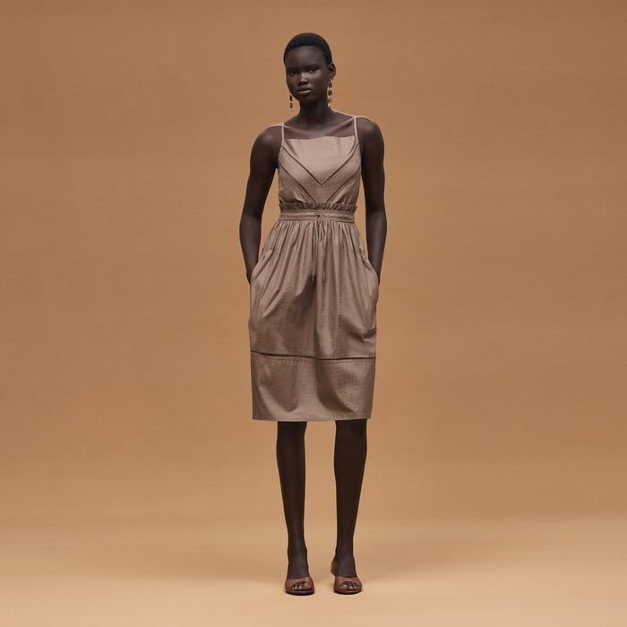 "Mosaique" Pouch Dress