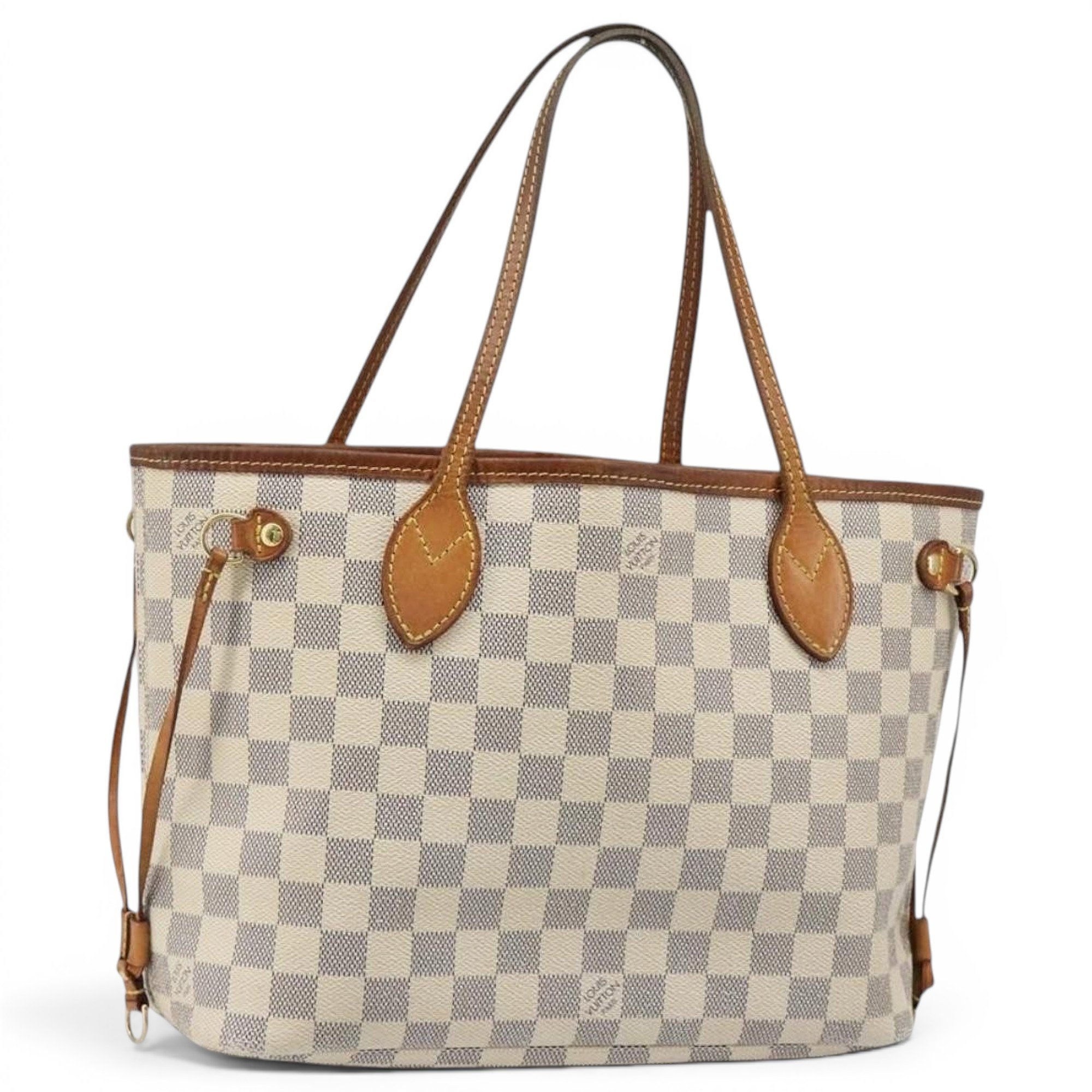 Neverfull leather tote