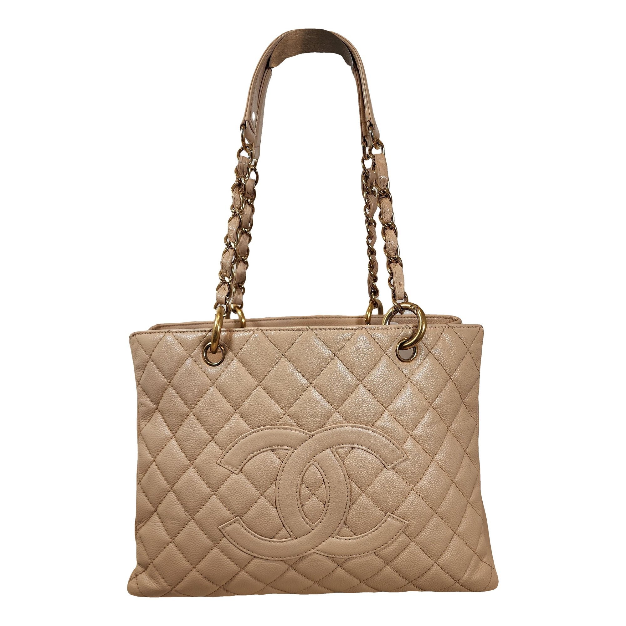 Grand shopping leather tote