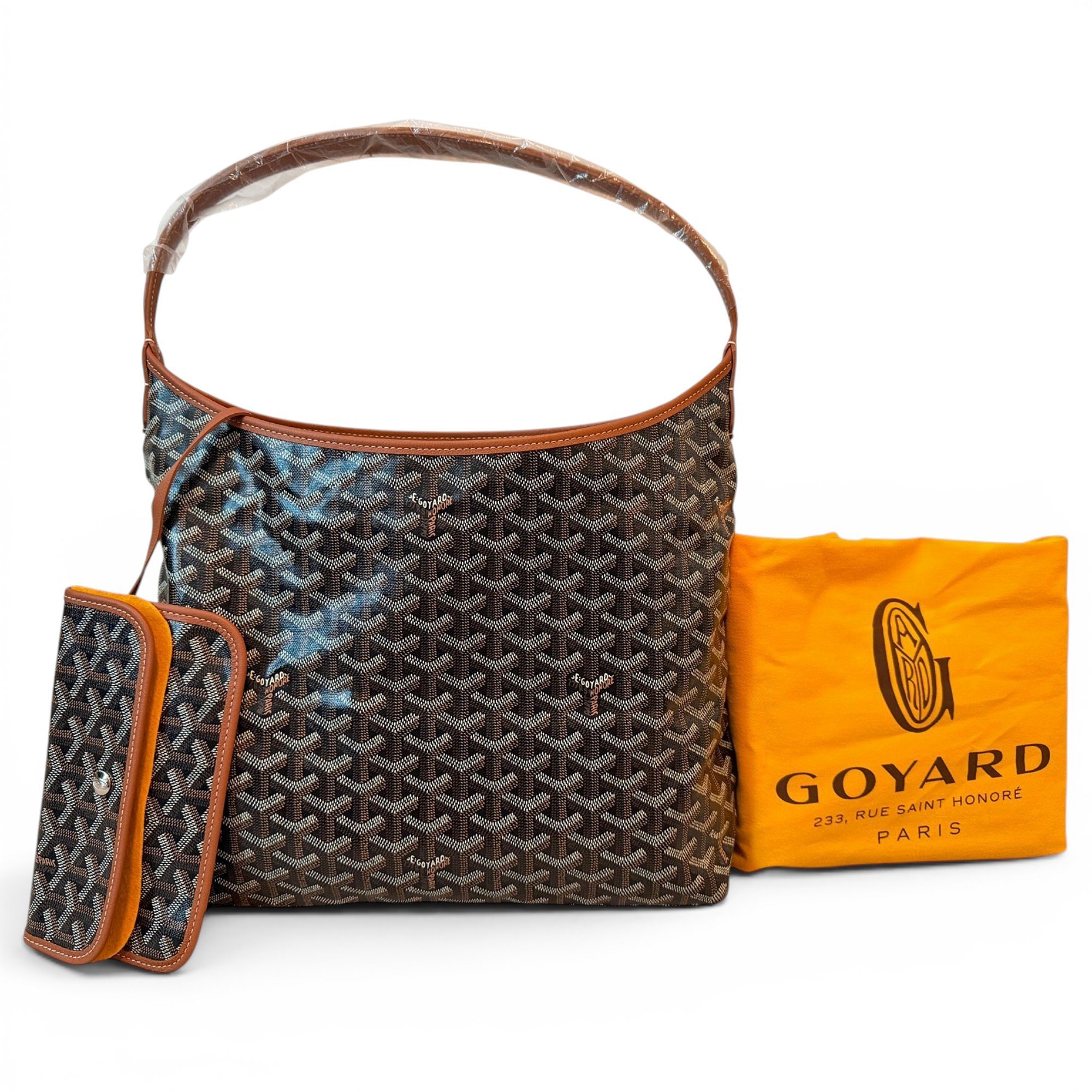 Hobo Bohème leather handbag