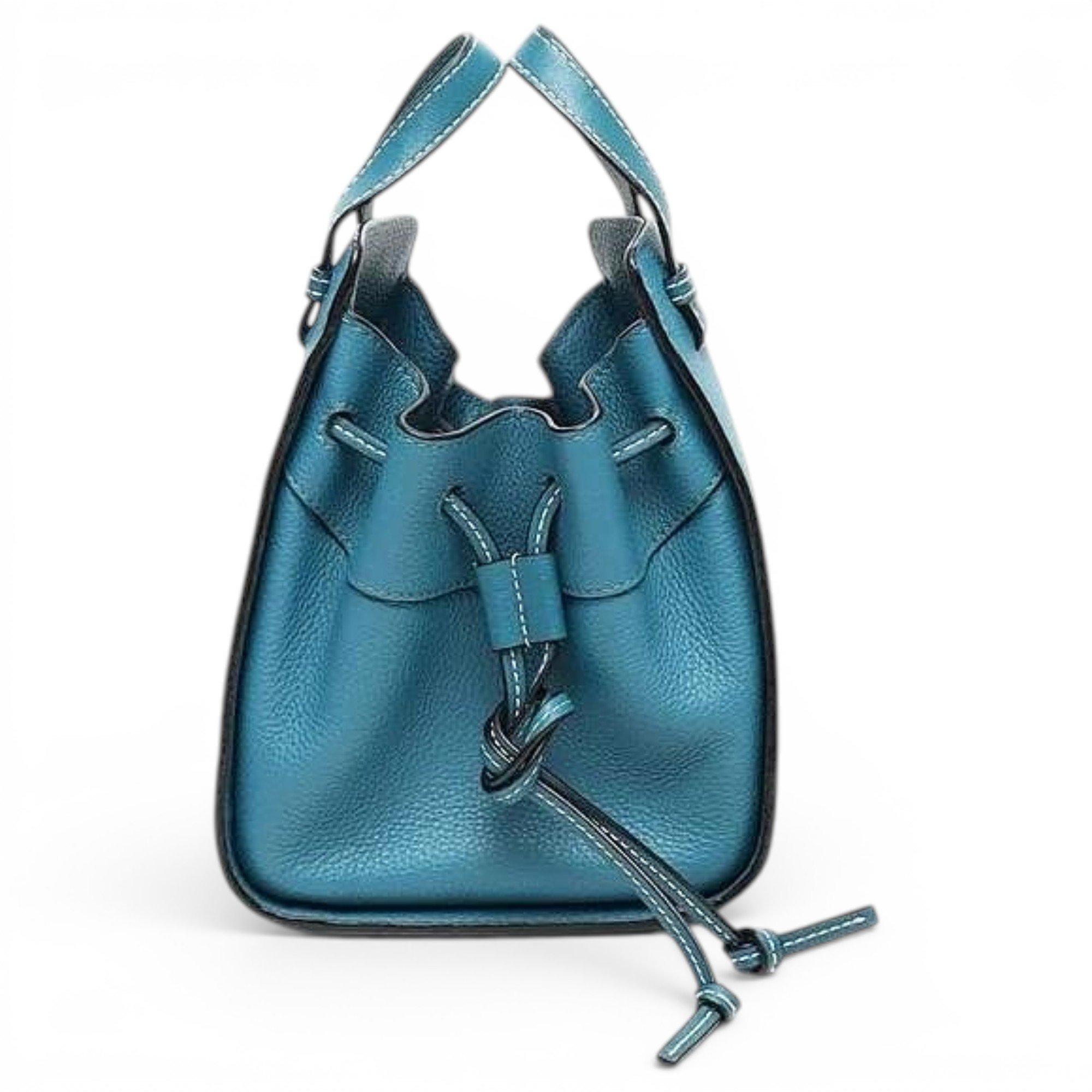 Hammock leather handbag
