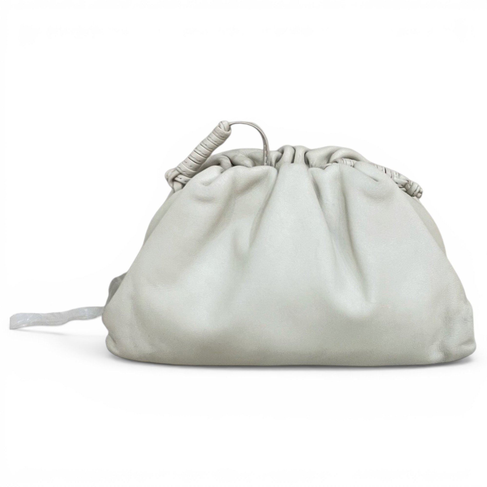 Pouch leather mini bag