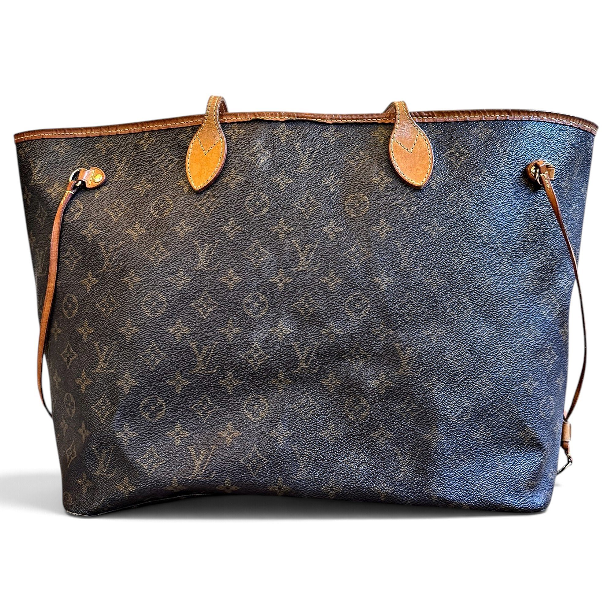 Louis Vuitton Neverfull leather tote