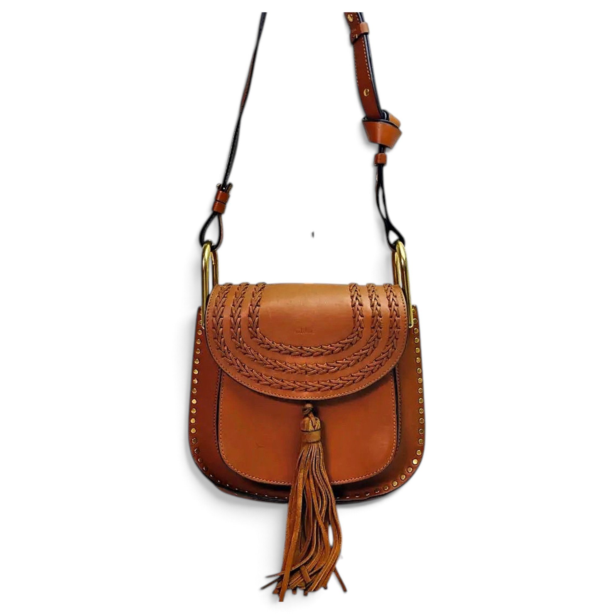 Hudson leather crossbody bag