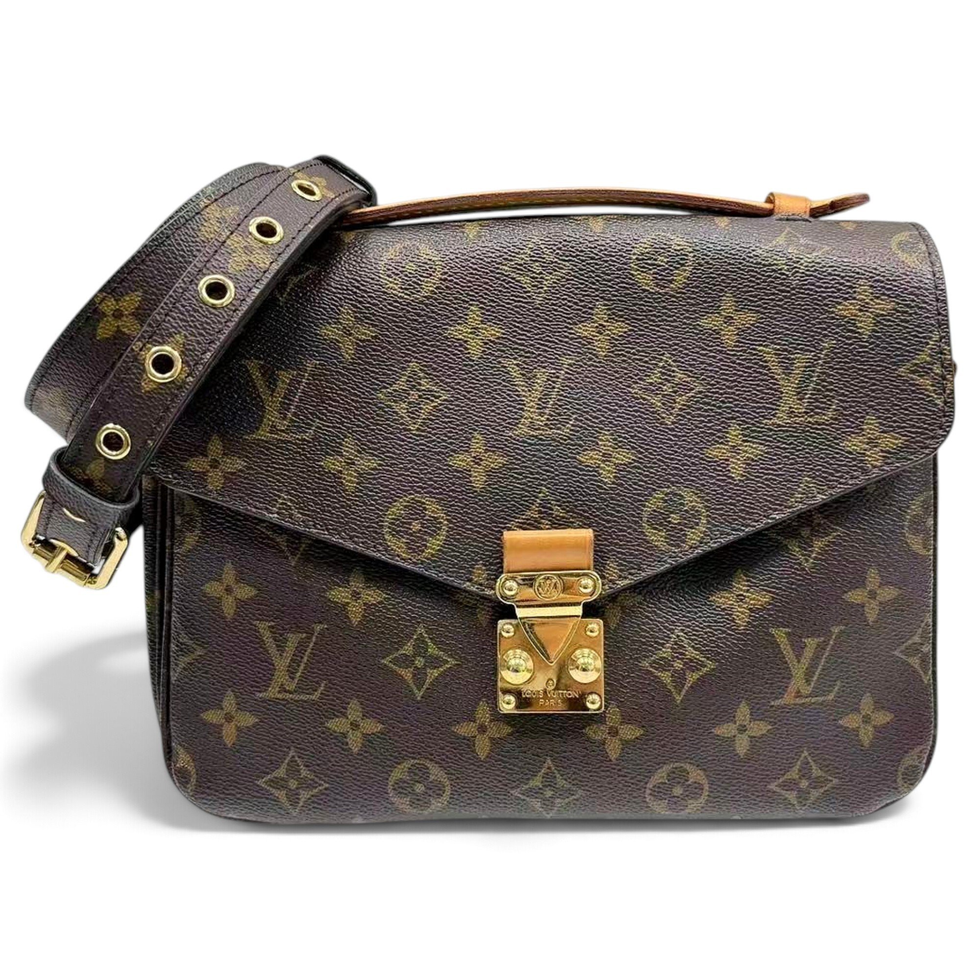 Metis leather handbag