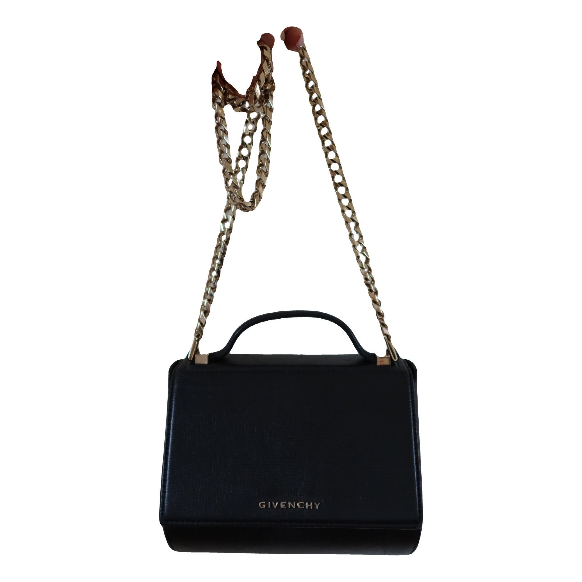 Pandora Box leather crossbody bag