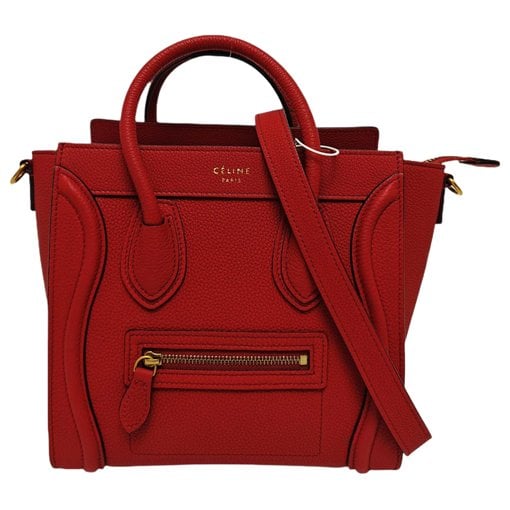 Luggage leather handbag