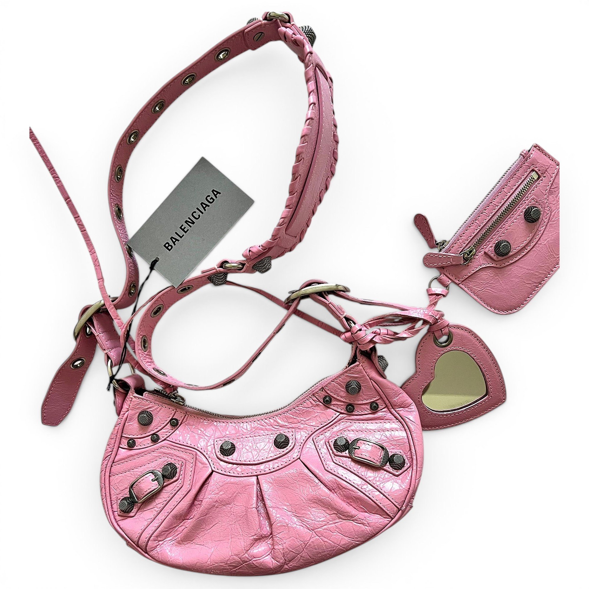 Le Cagole leather handbag