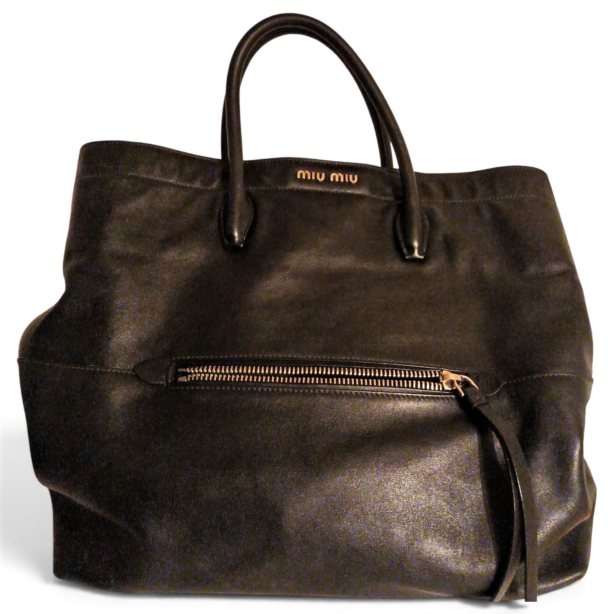 Vitello leather handbag
