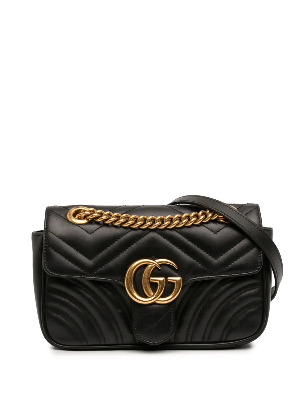 2016-2026 Small GG Marmont Matelasse Leather shoulder bag