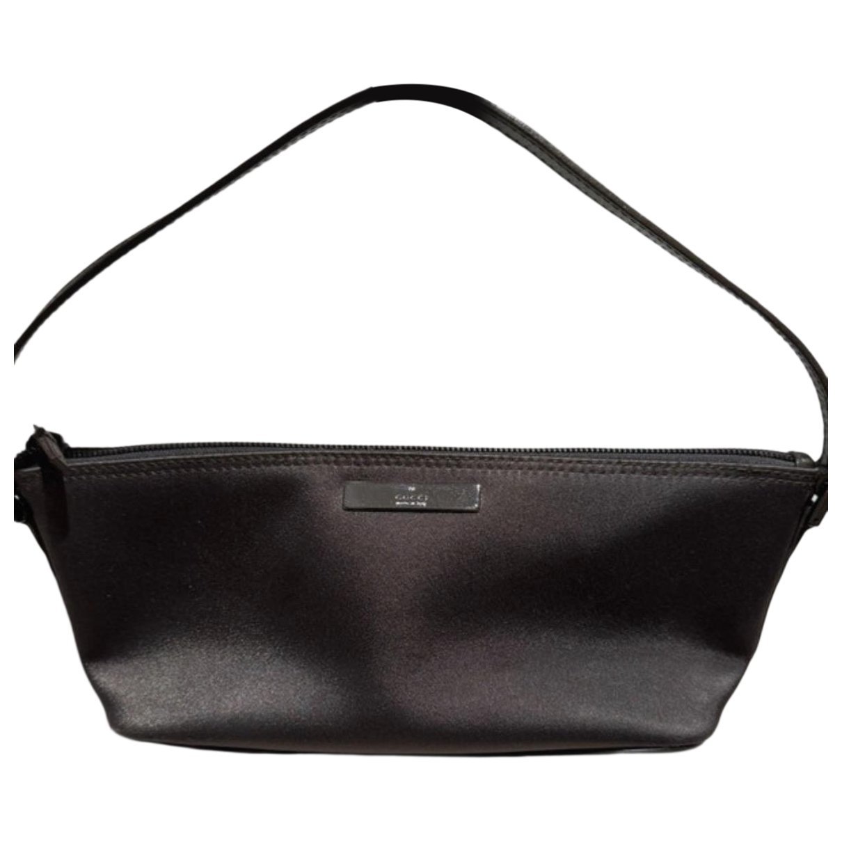 Silk clutch bag