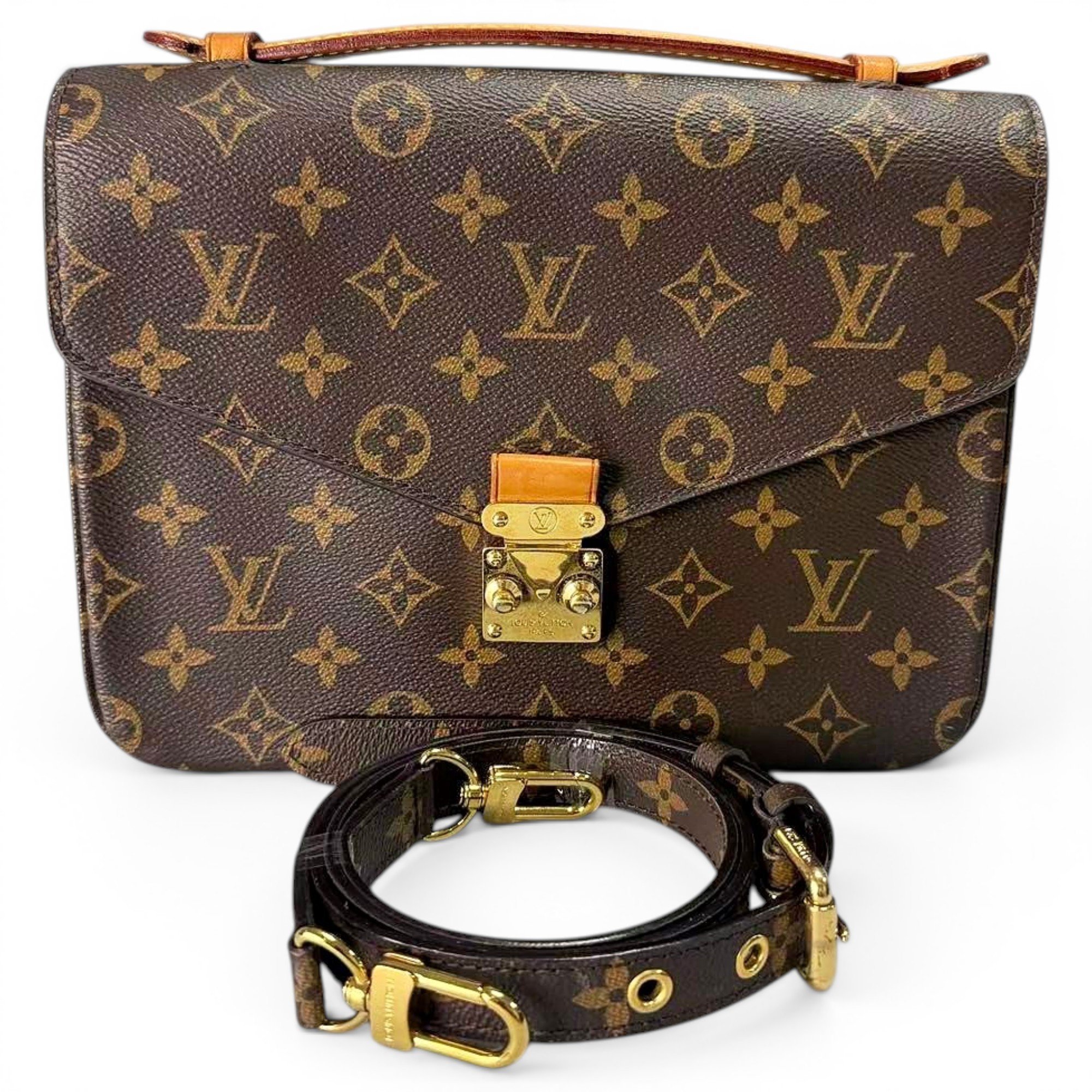 Metis leather crossbody bag