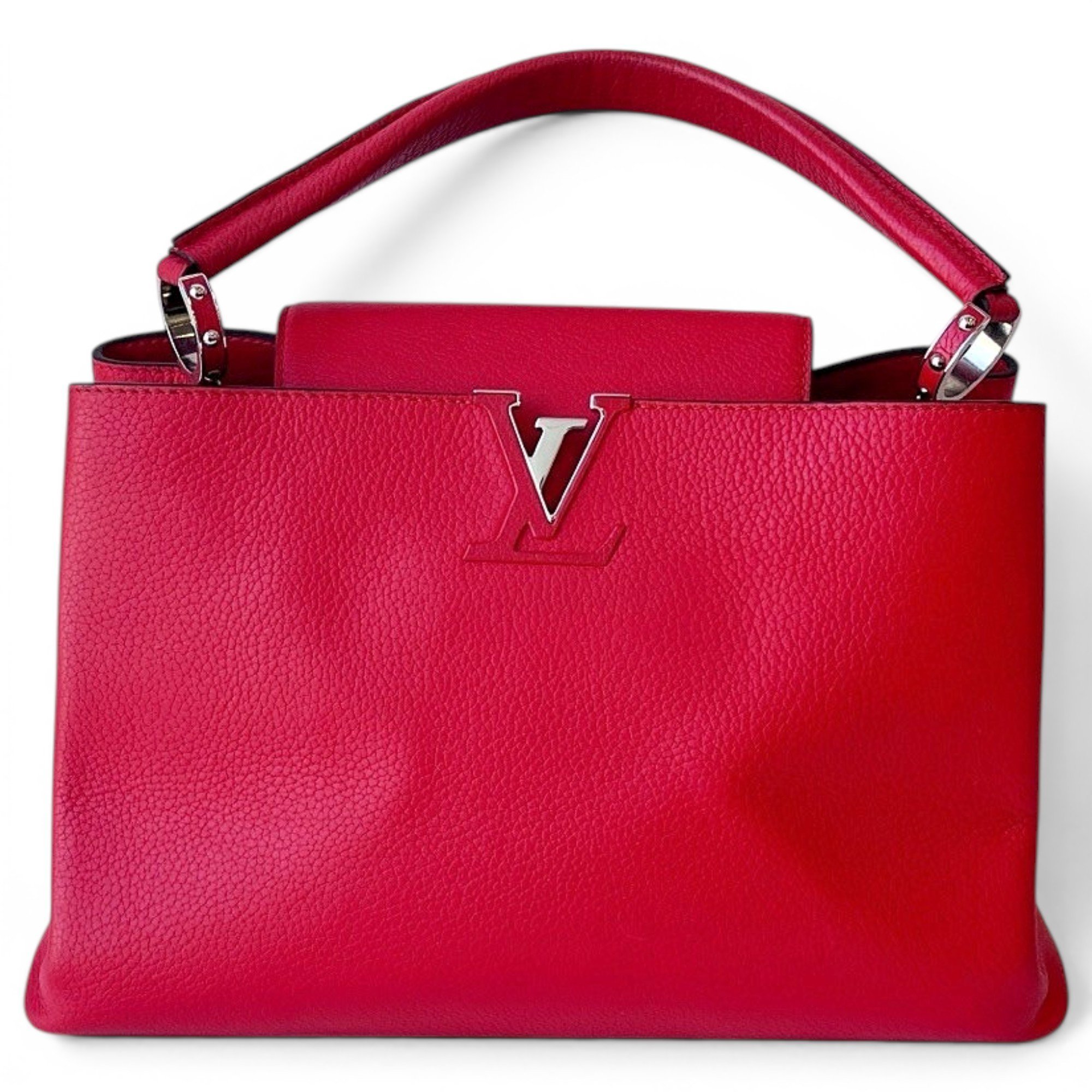Capucines leather handbag