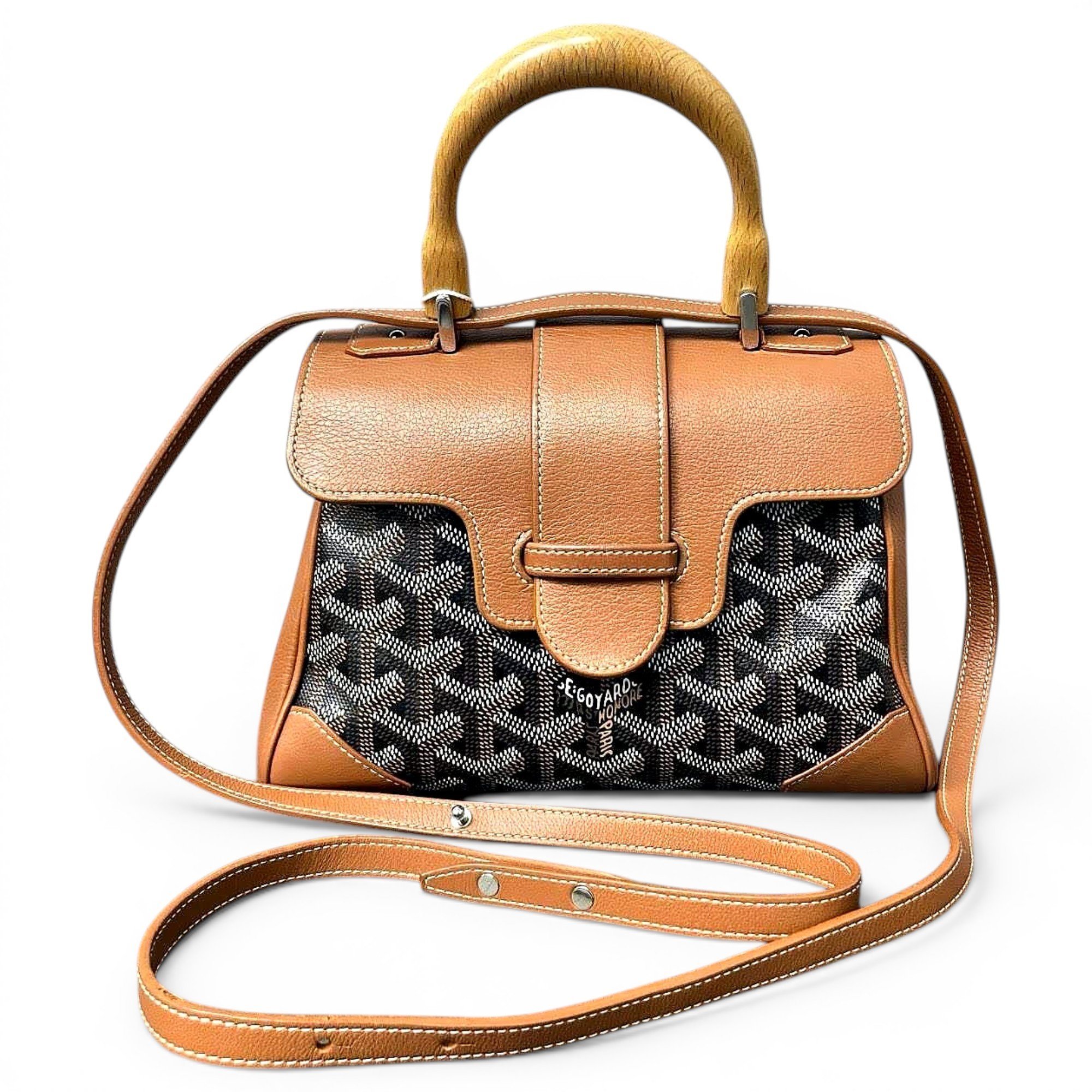 Saïgon leather handbag