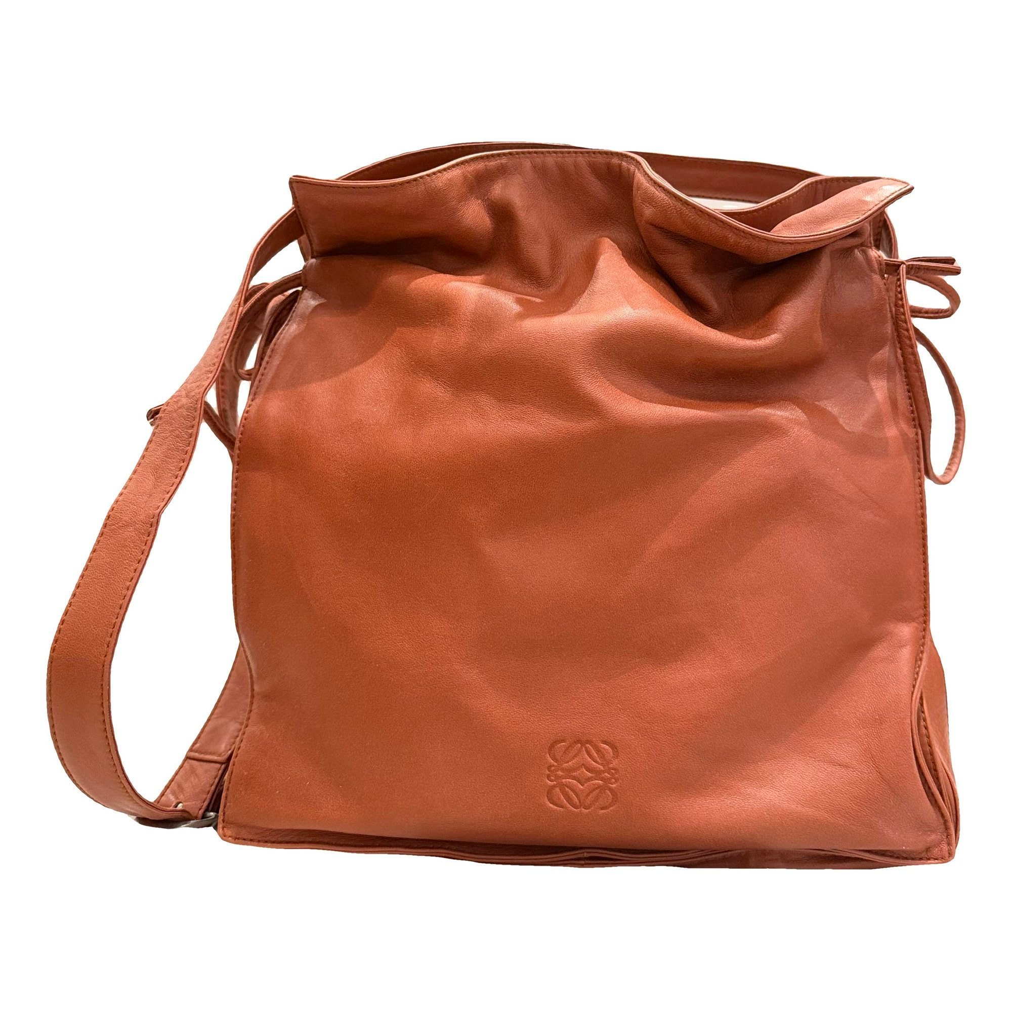 Flamenco leather handbag