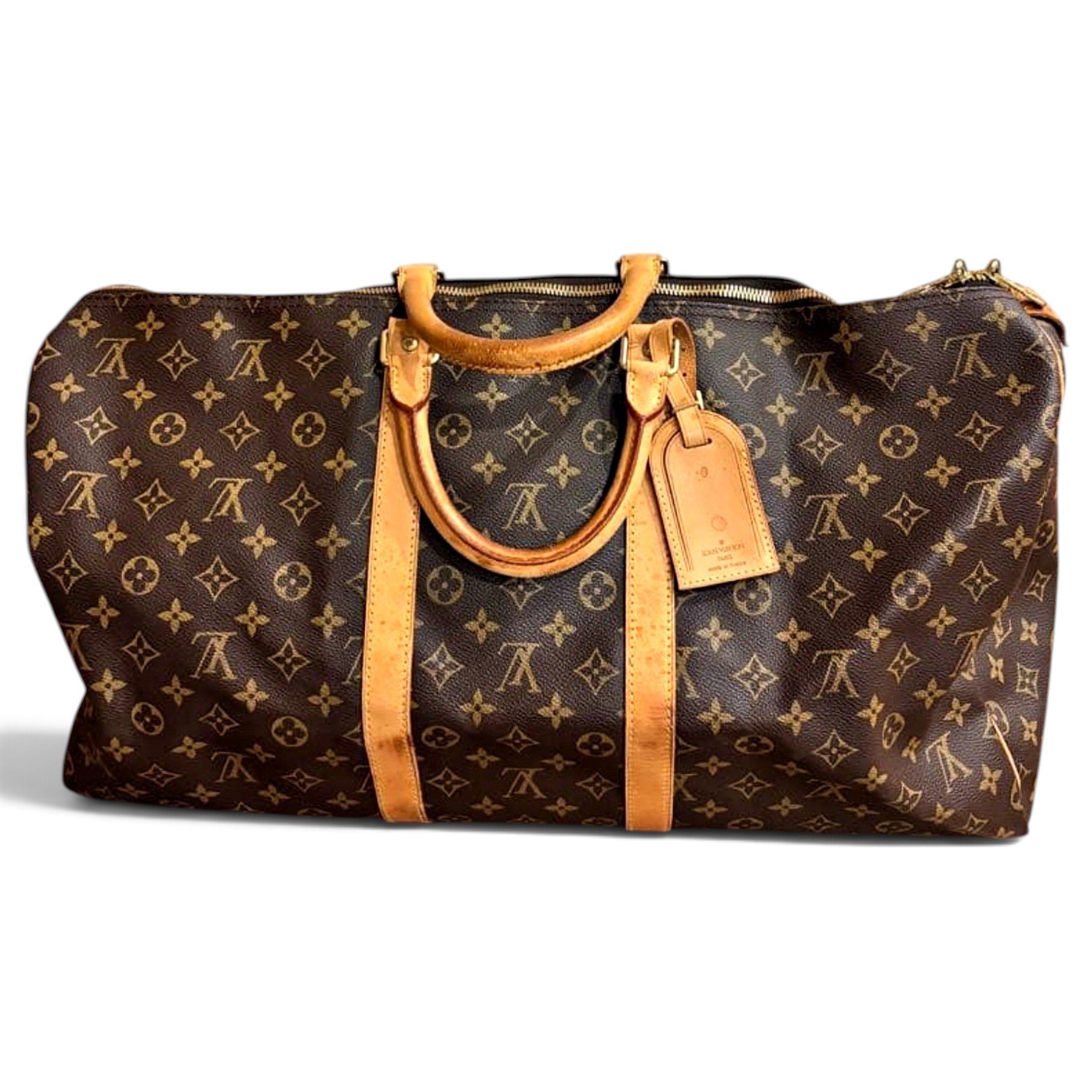 Keepall leather 48h bag