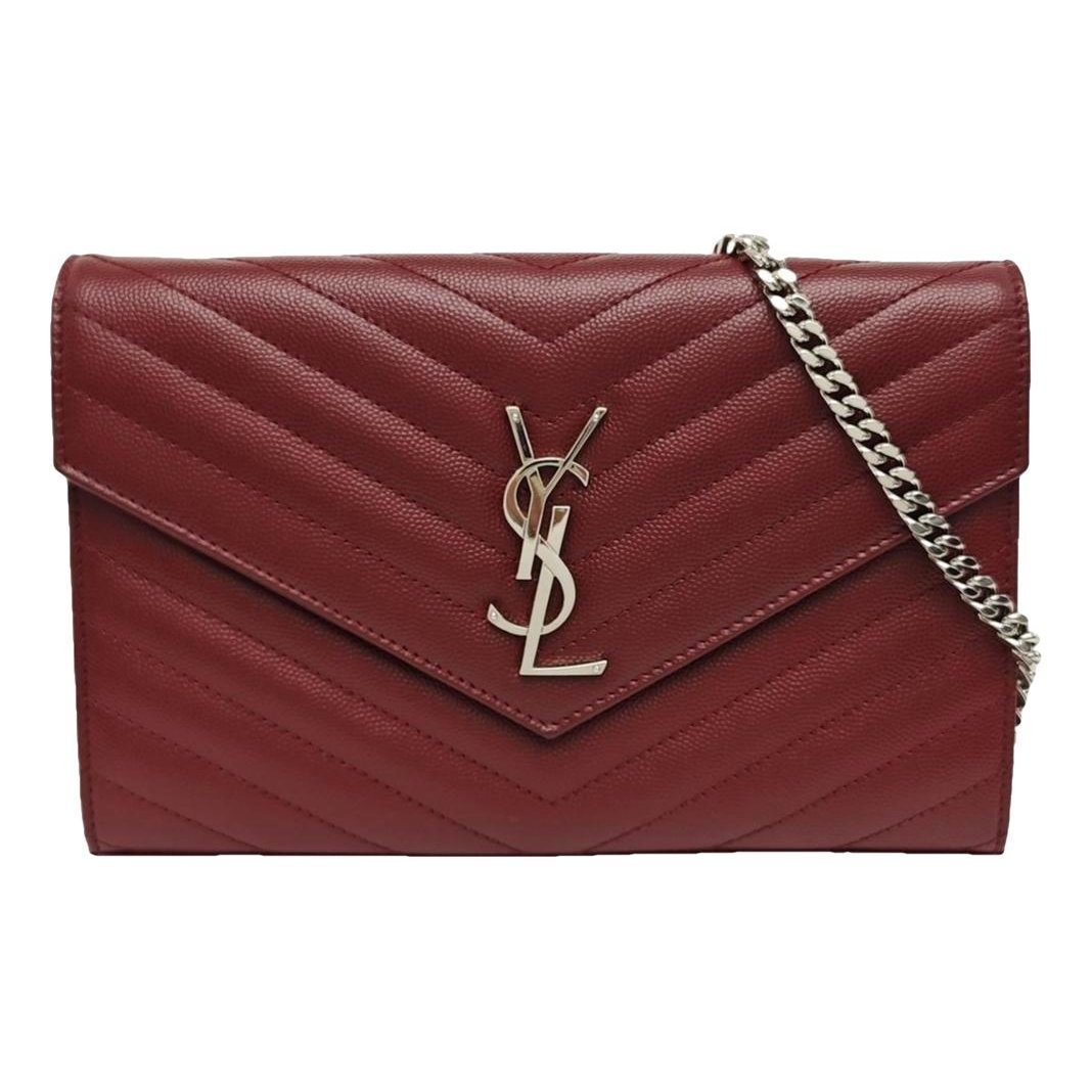 Portefeuille enveloppe leather handbag