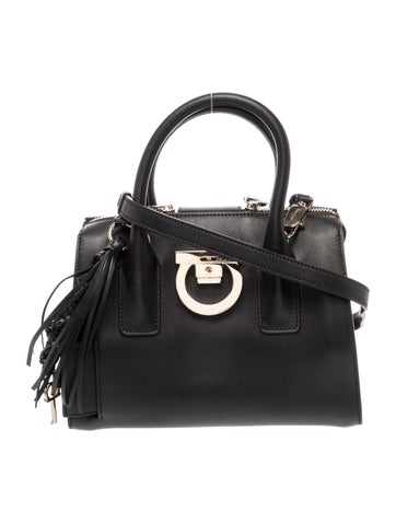 Leather Top Handle Bag