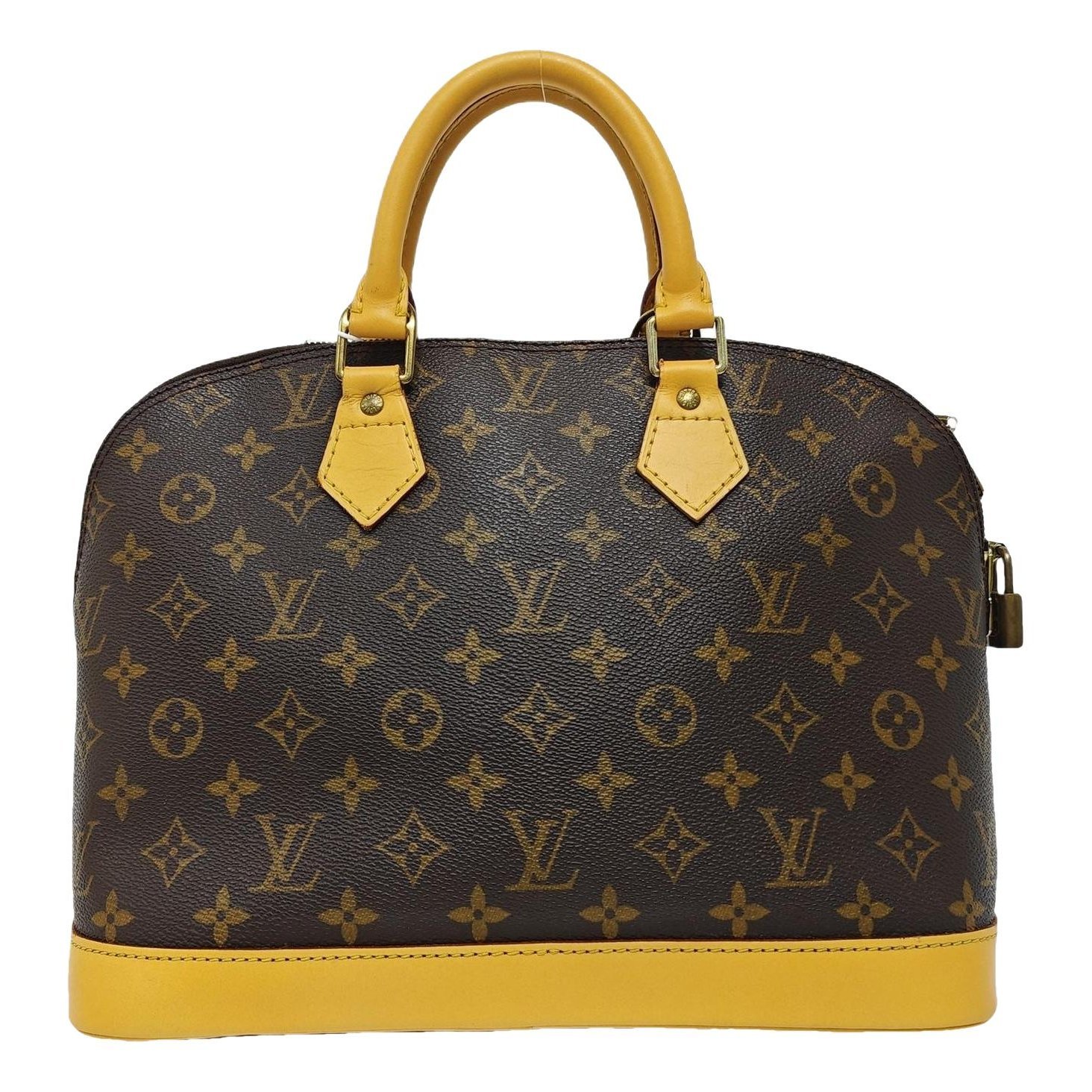 Alma leather handbag