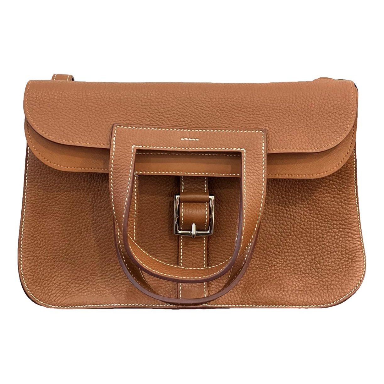 Halzan leather handbag