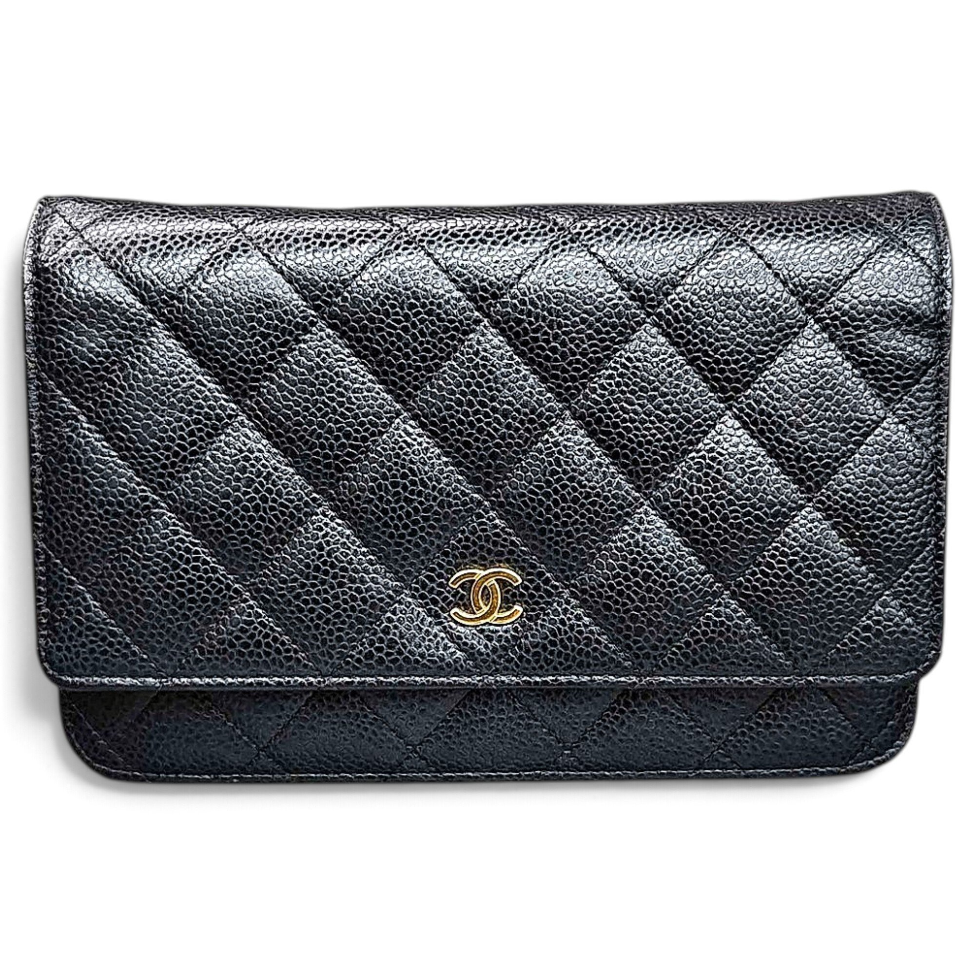 Wallet On Chain Timeless/Classique leather handbag
