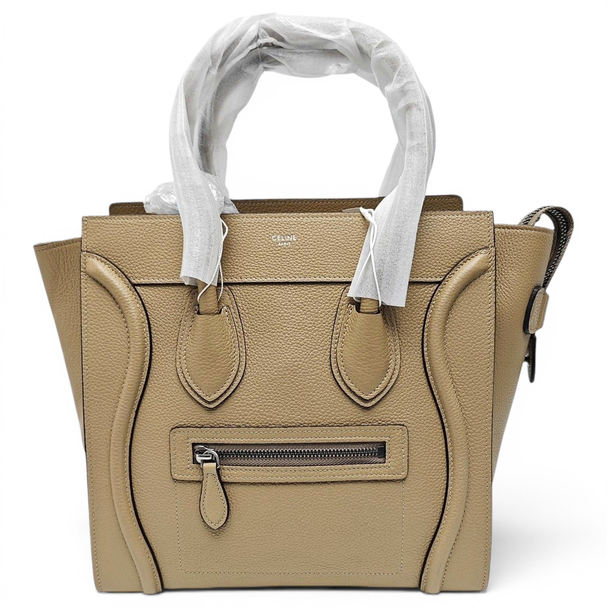 Luggage leather handbag