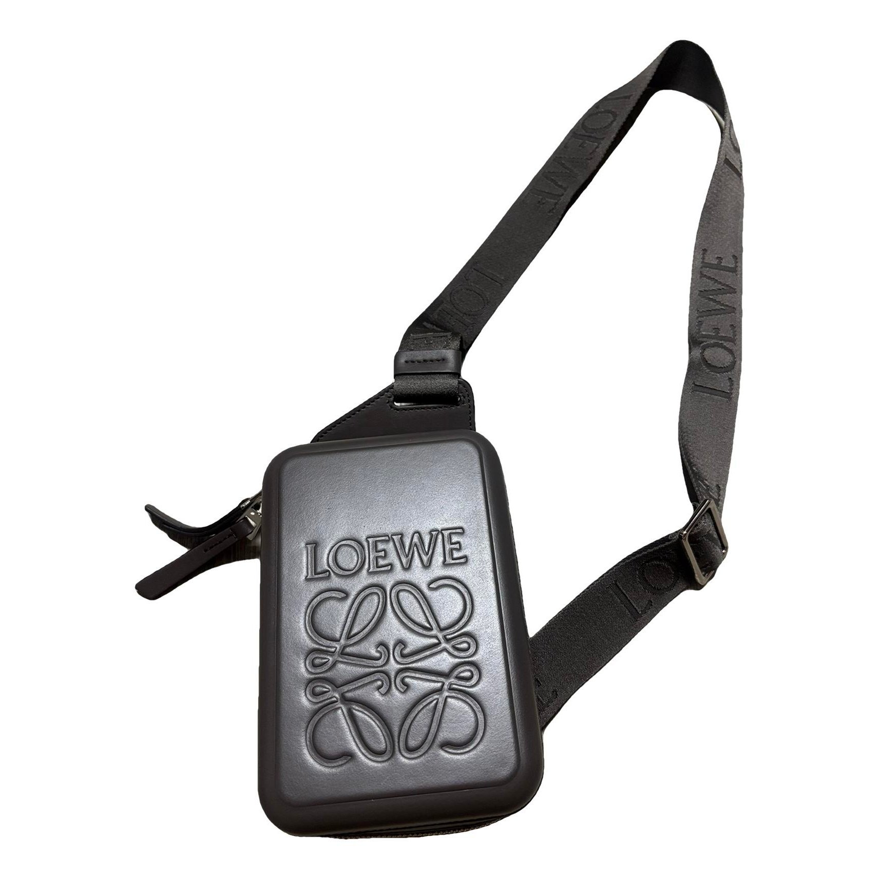 Leather crossbody bag